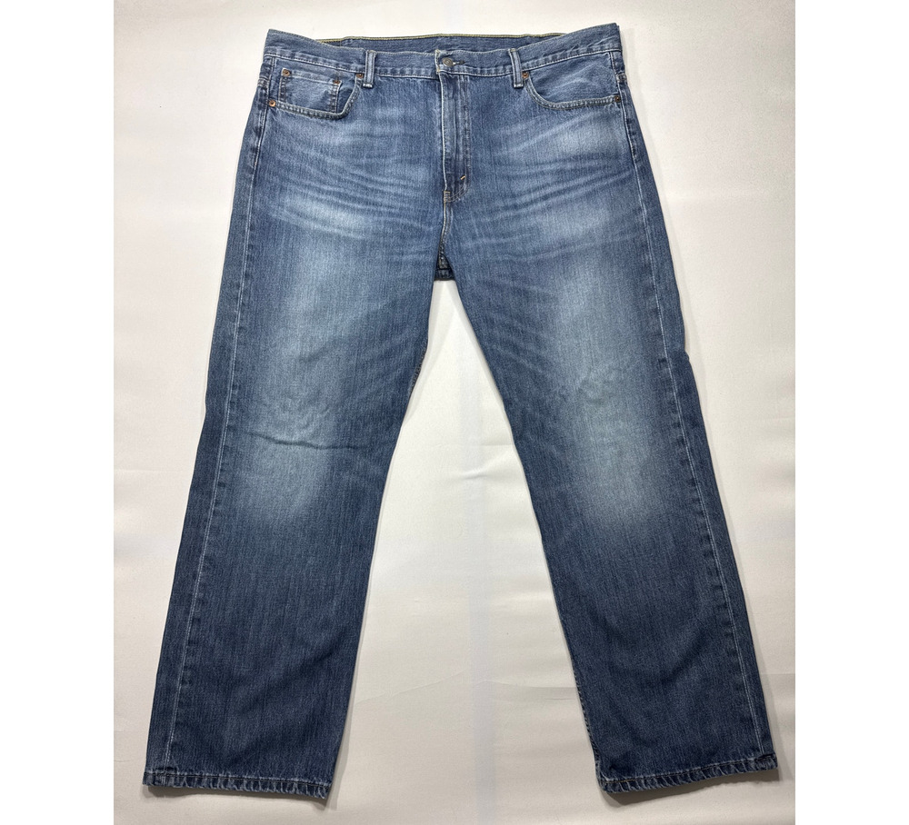 Levi's 569 Men's Loose Straight Leg Blue Jeans - Size 40x32 (42x31)